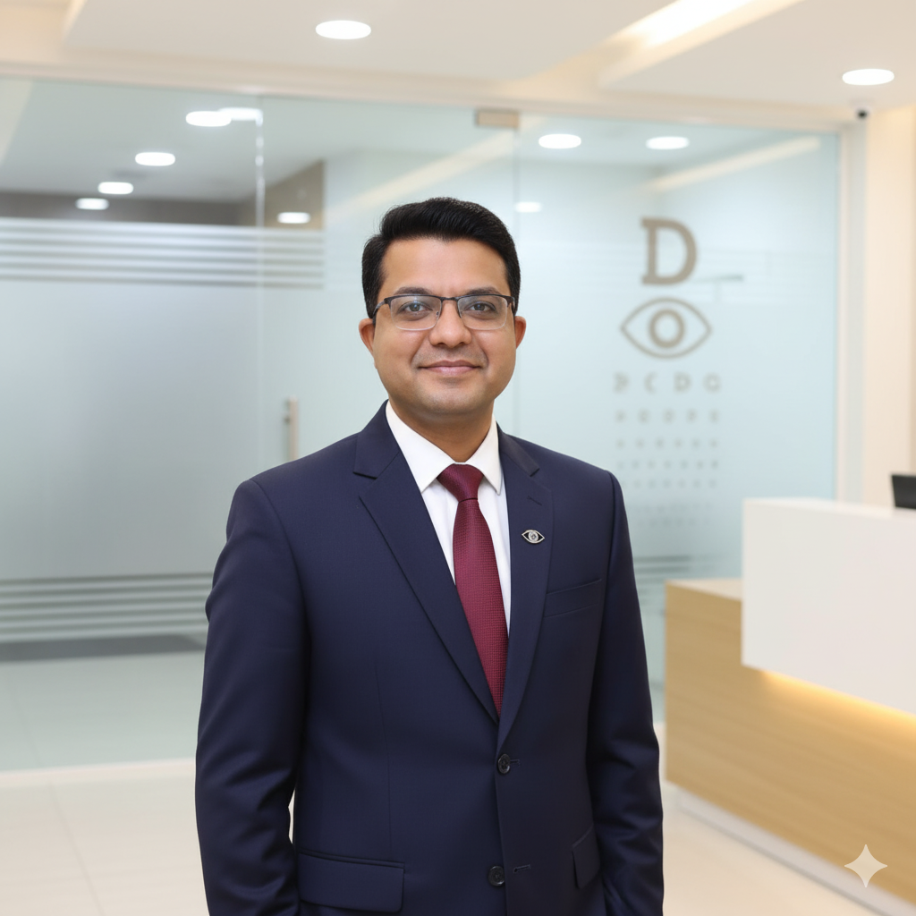 Dr Vishal Maniar - Founder of Dhiren Eye Care